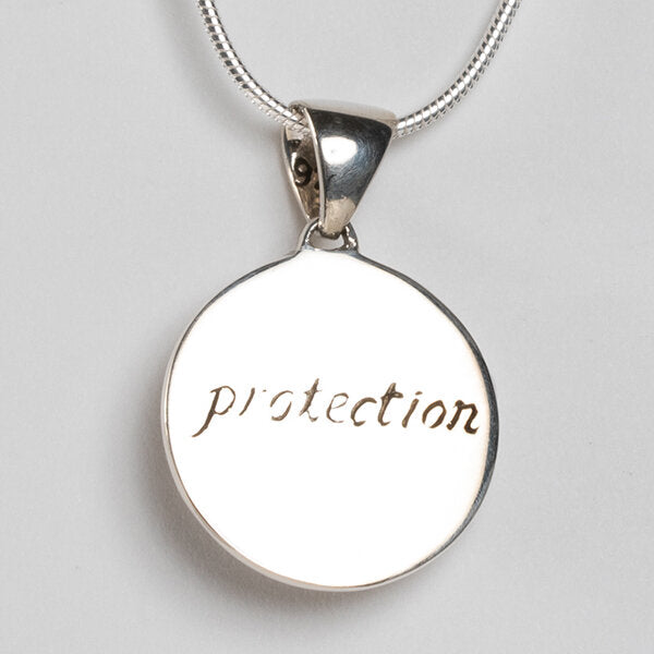 Sterling Sterling Small Protective Eye Necklace
