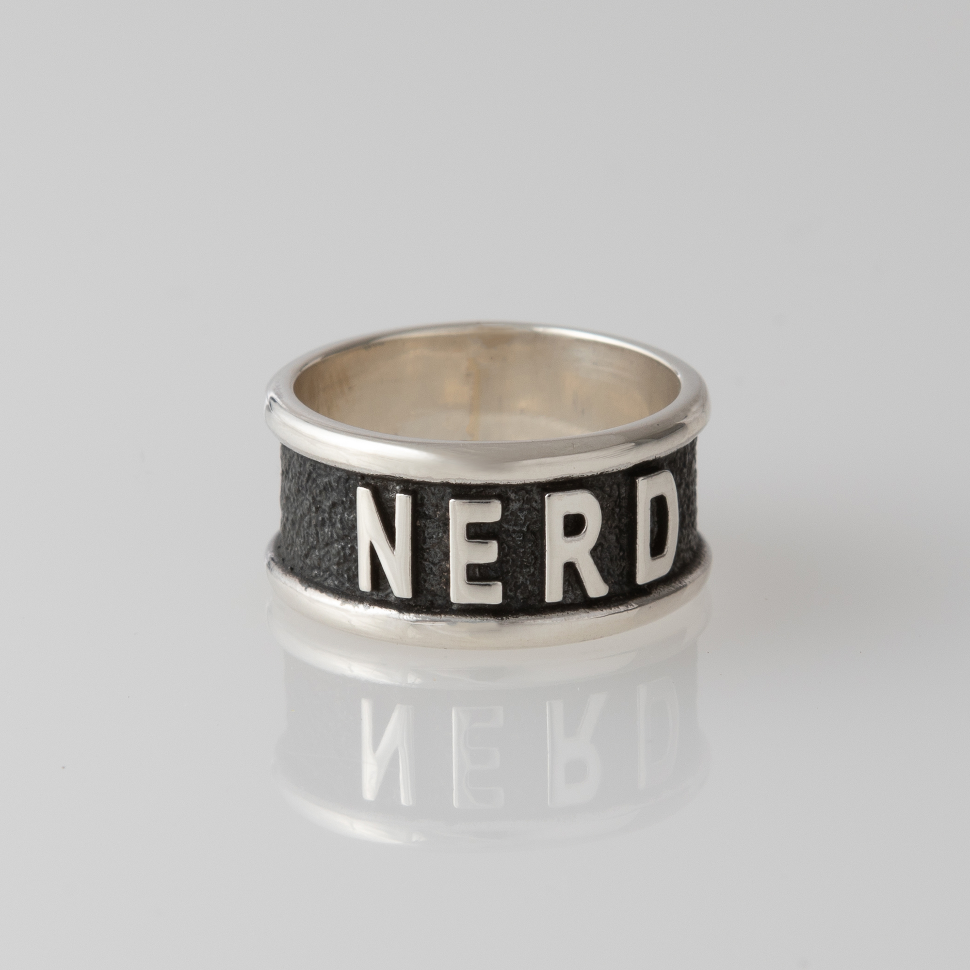 Sterling Silver NERD Band