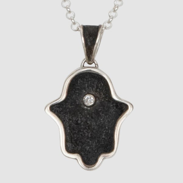 Sterling Silver Hamsa Pendant