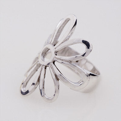 Sterling Silver Flower Power Ring
