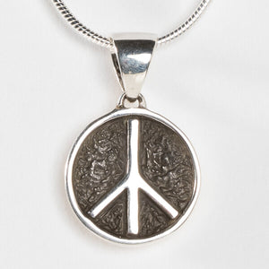 Sterling Silver Peace Symbol