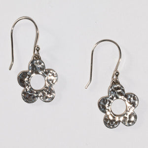 Sterling Silver Petite Flower Earring