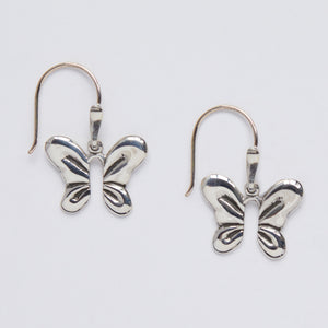 Sterling Silver Tiny Butterfly Earring