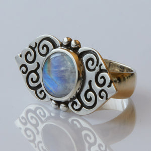Sterling Silver Scrollwork Ring